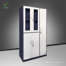 Steel filling cabinet office filing cabinet storage cabinet with locker